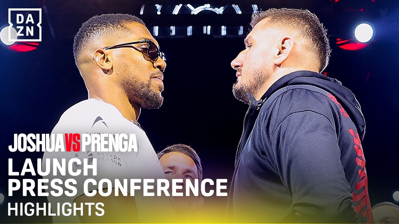Joshua vs. Prenga | Press Conference Highlights background
