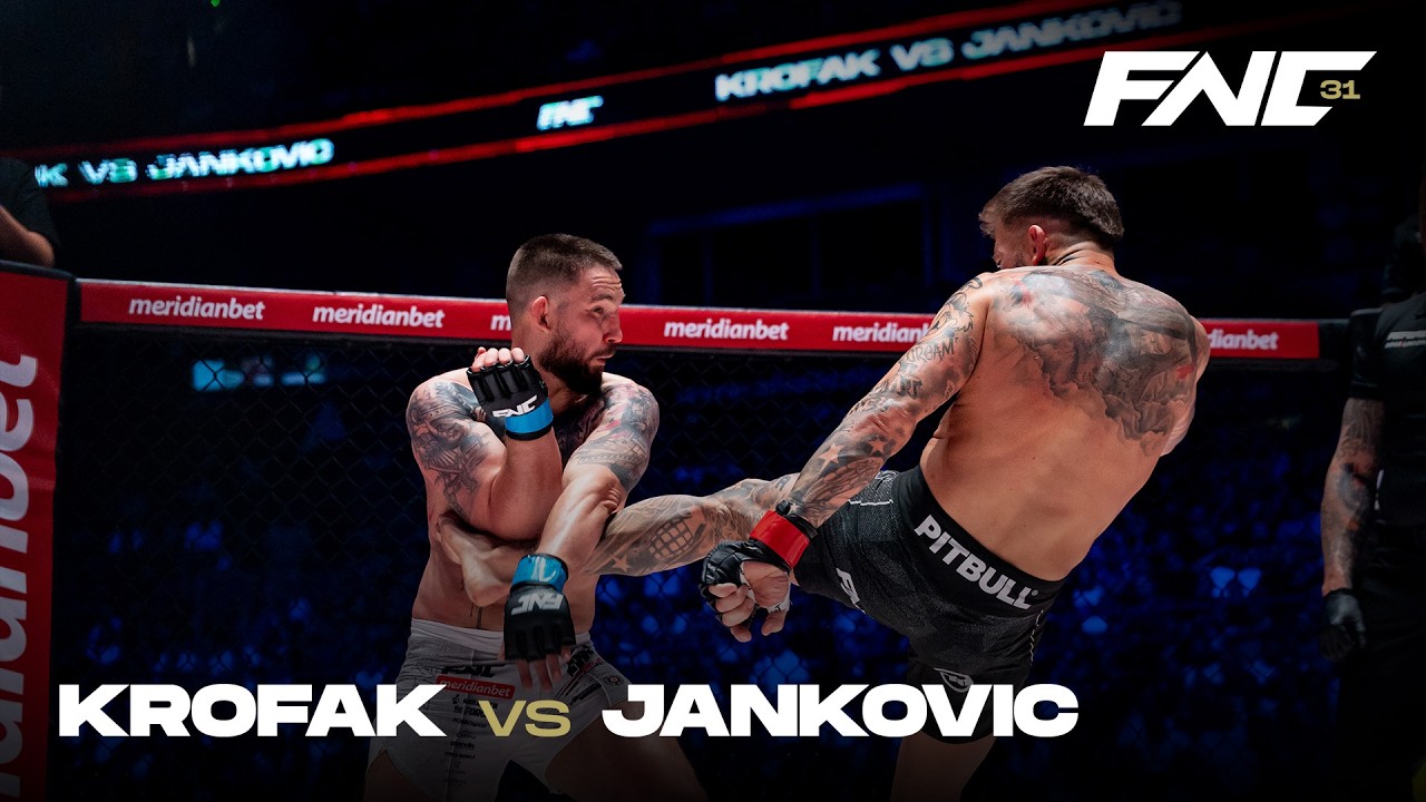 KORFAK vs JANKOVIC | FULL FIGHT | Ahilej FNC 31 by Meridianbet | Belgrade background