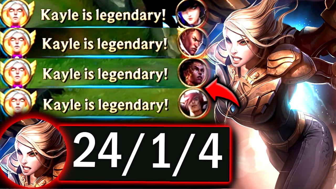 KAYLE TOP IS A 1V5 BEAST I 100% RECOMMEND IN 2026! (GOD-TIER) - 2026 Kayle TOP Gameplay Guide background