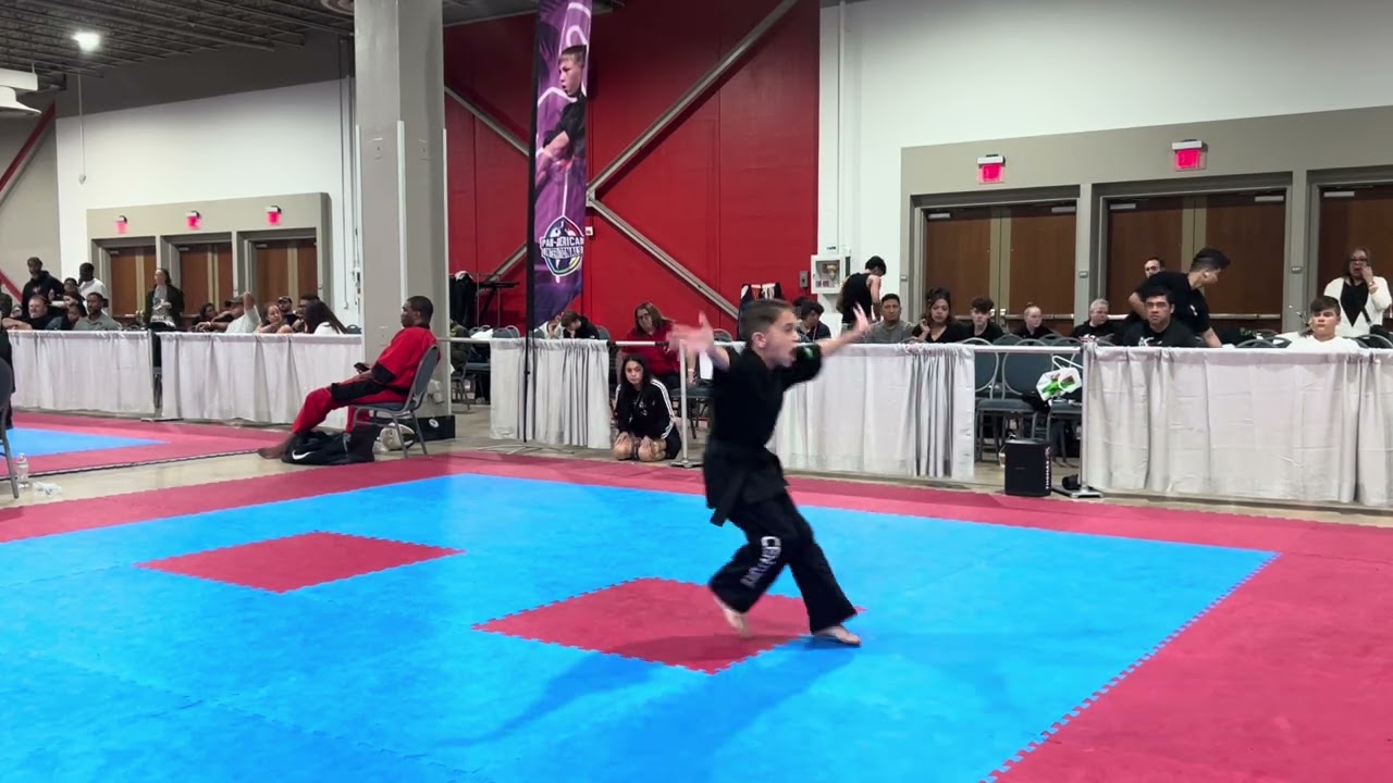 Kai Kowalczik 13 & Under CMX Forms Grand Championship - Pan American Internationals 2026 background
