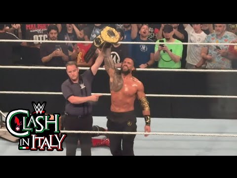 May 31 2026 WWE Clash in Italy Full Show + Off Air background