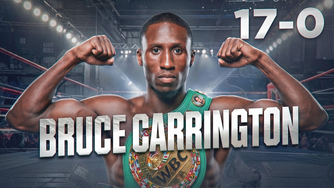 The Man Who Can Beat Inoue? Bruce Carrington Best Moments: Boxing Highlights ᴴᴰ background