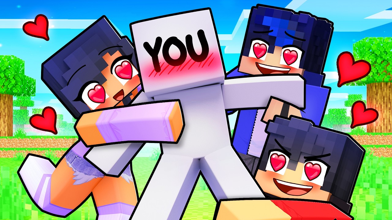 Everyone LOVES YOU in Minecraft! background