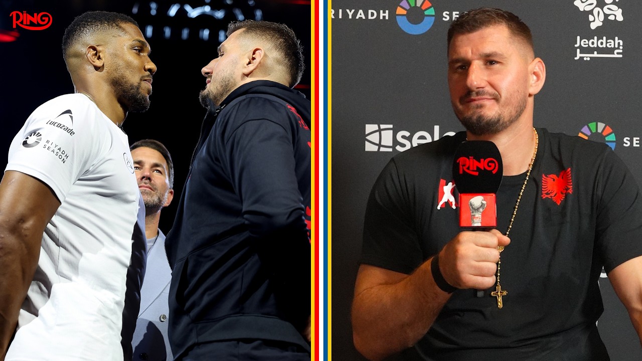 Anthony Joshua Opponent Says NO RESPECT For AJ & Tyson Fury Fight WON'T Happen background