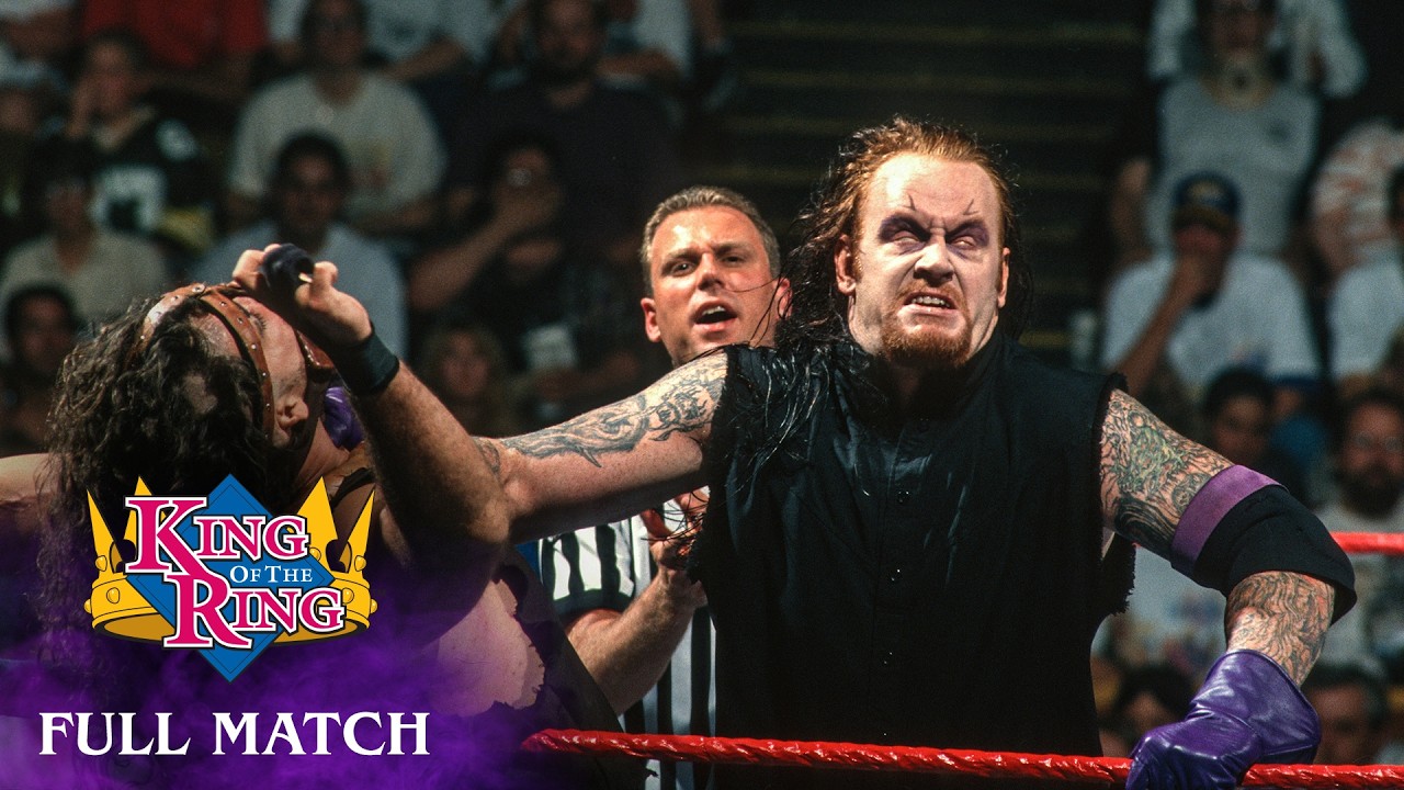 FULL MATCH: Undertaker vs. Mankind: King of the Ring 1996 background