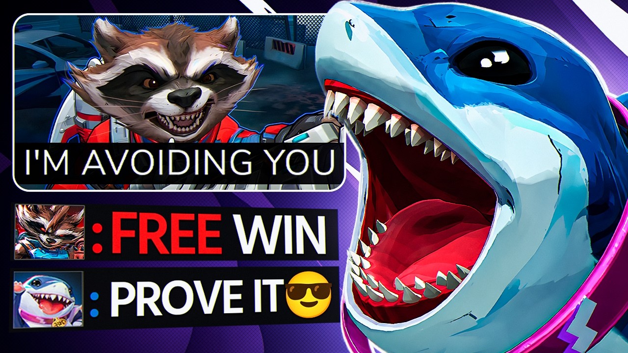 When TOXIC Teammates Threaten to AVOID The Rank 1 Jeff (Marvel Rivals) background