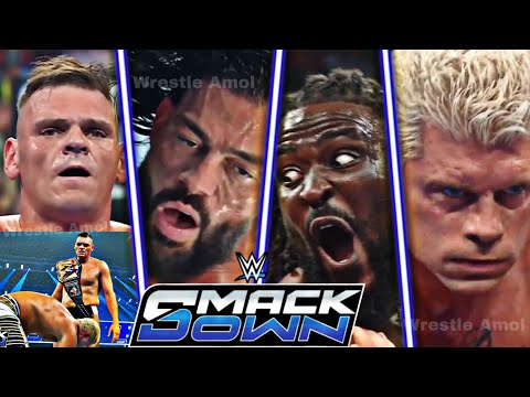 WWE SmackDown 29 May 2026 Full Show Highlights ! WWE SmackDown 2026 Highlights background