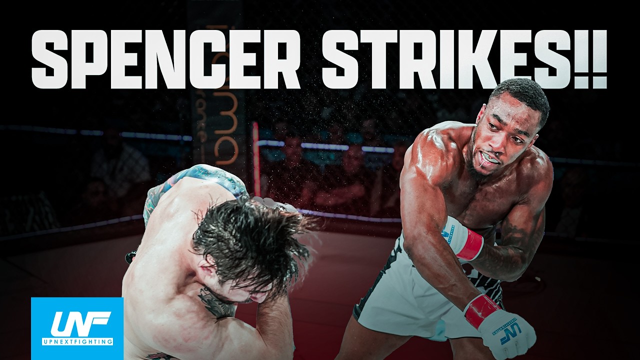 MASTERPIECE OF A FIGHT | Kameron Spencer vs. Kevin Qose | #UNF30 background