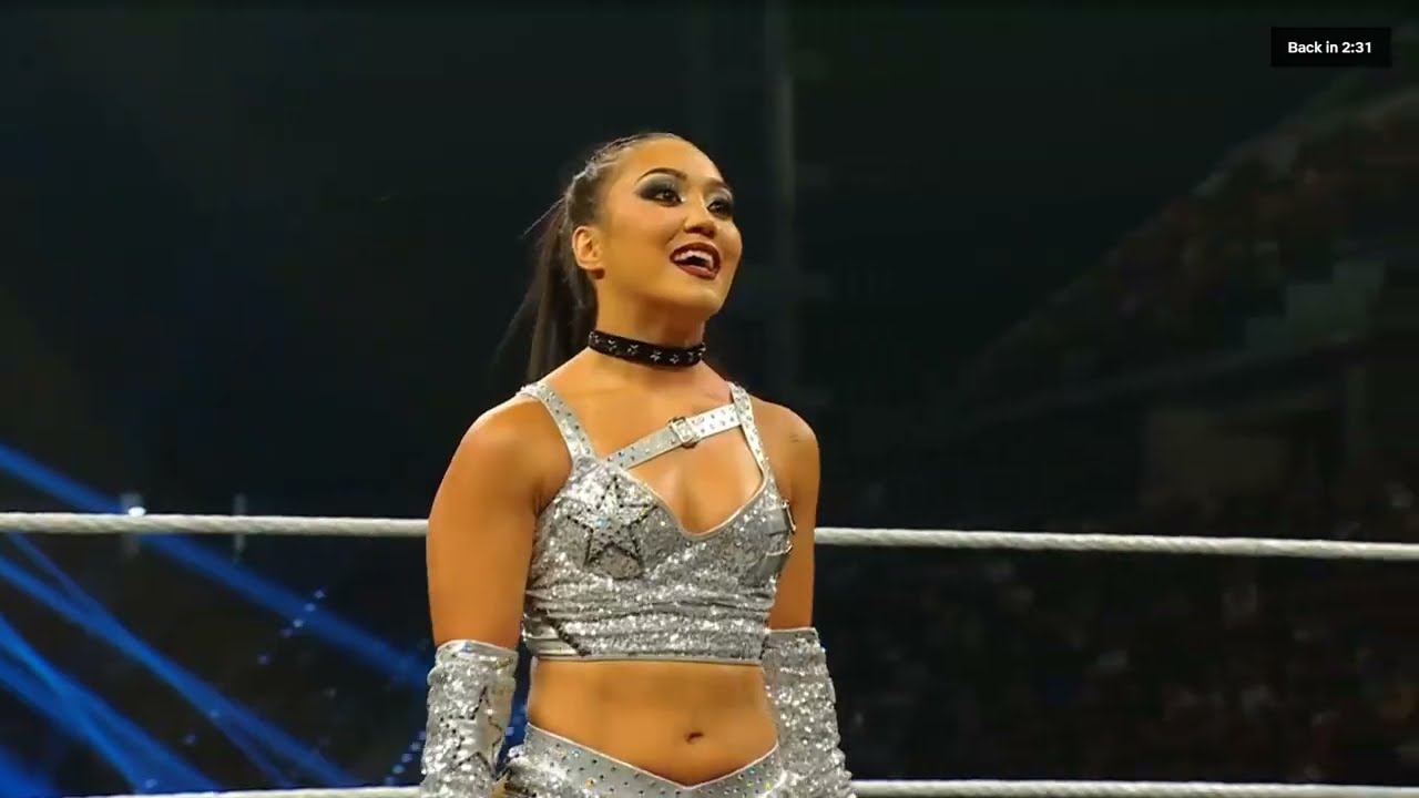 GIULIA VS IYO SKY VS LASH LEGEND VS ROXANNE PEREZ | WWE RAW PART 2 background