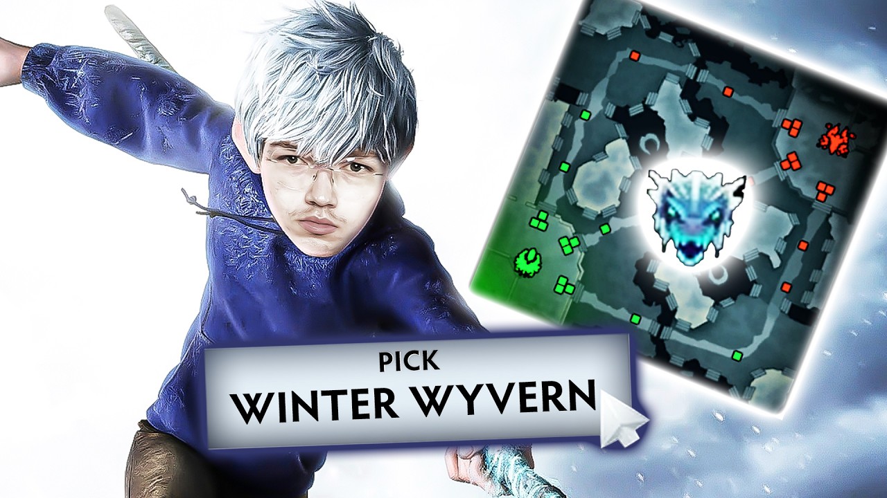 How Topson makes MID WINTER WYVERN work this time!❄️ background