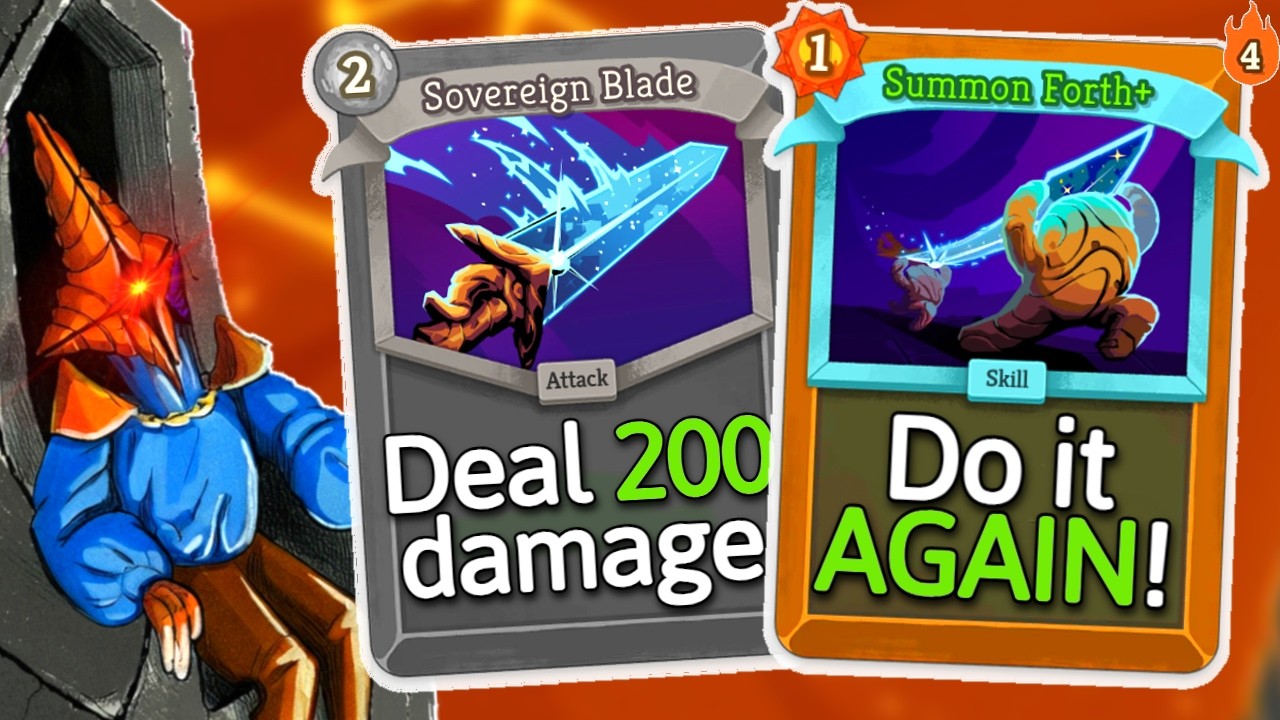 Sovereign Blade is PEAK game design in Slay the Spire 2! background