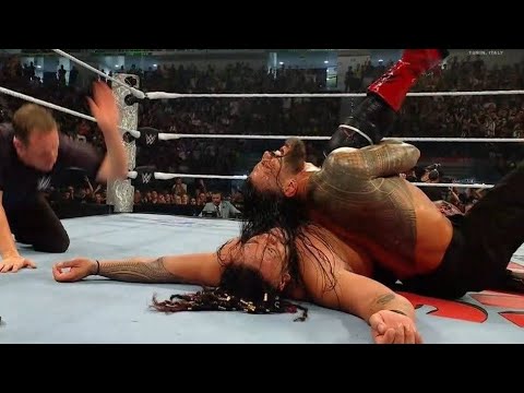 Jacob Fatu vs Roman Reigns Tribal Combat FULL MATCH || WWE Clash in Italy May 31 2026 background
