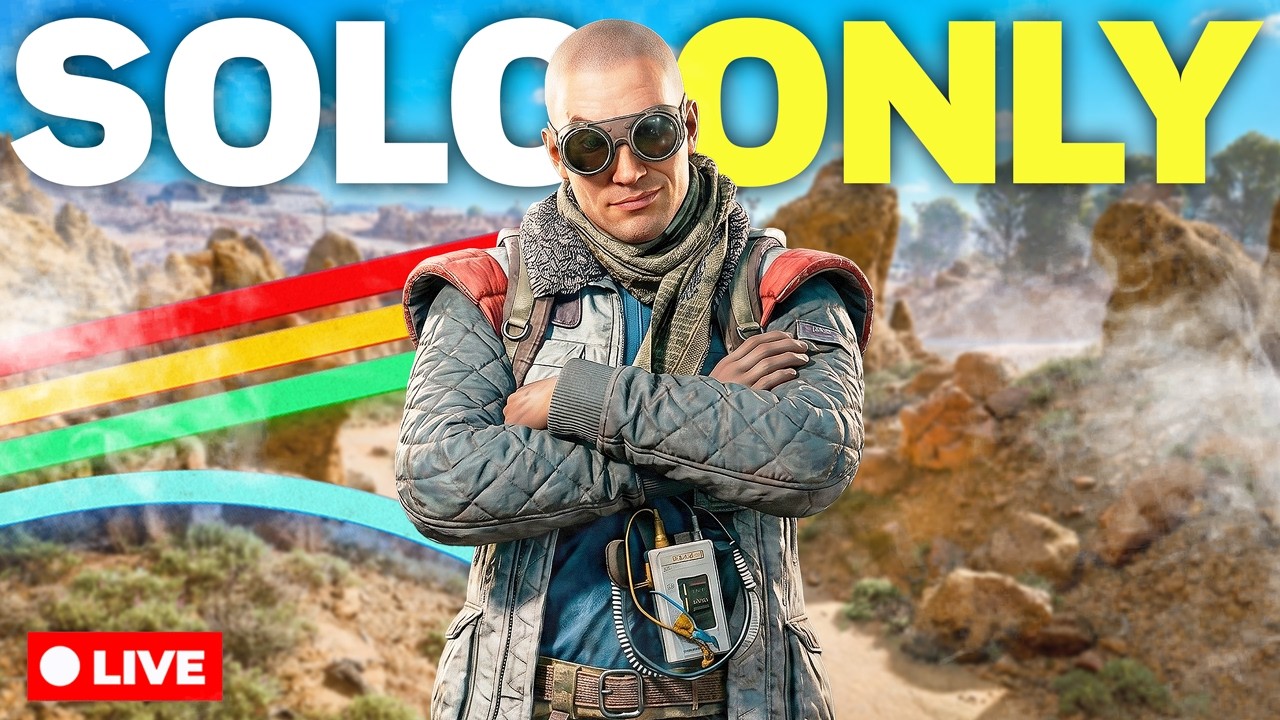 ЁЯФ┤ LIVE - #1 Solo in ARC Raiders... background