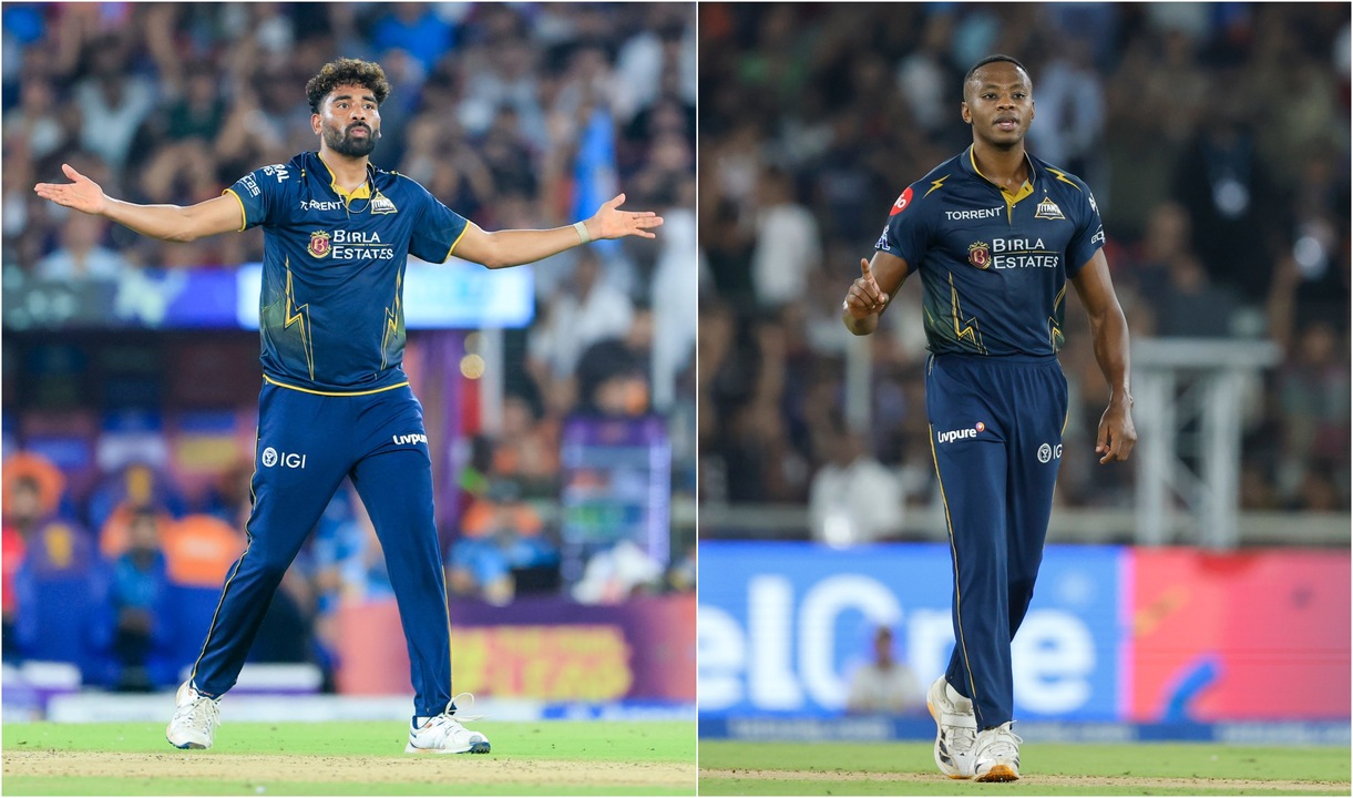 One brings Two! Powerplay masters Siraj & Rabada strike background