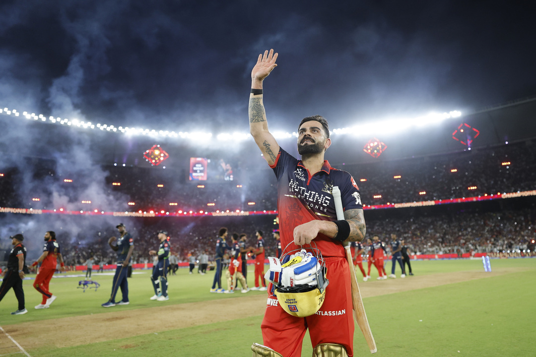 Man of Mega Moments Virat Kohli stars in final with 75*(42) background