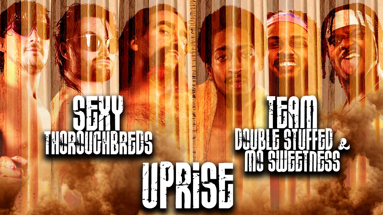 SIX MAN TAG MATCH | UPRISE background