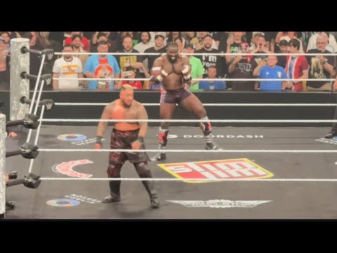 Oba Femi vs Solo Sikoa vs Penta vs Carmelo Hayes Full Match - WWE Raw 6/1/2026 background