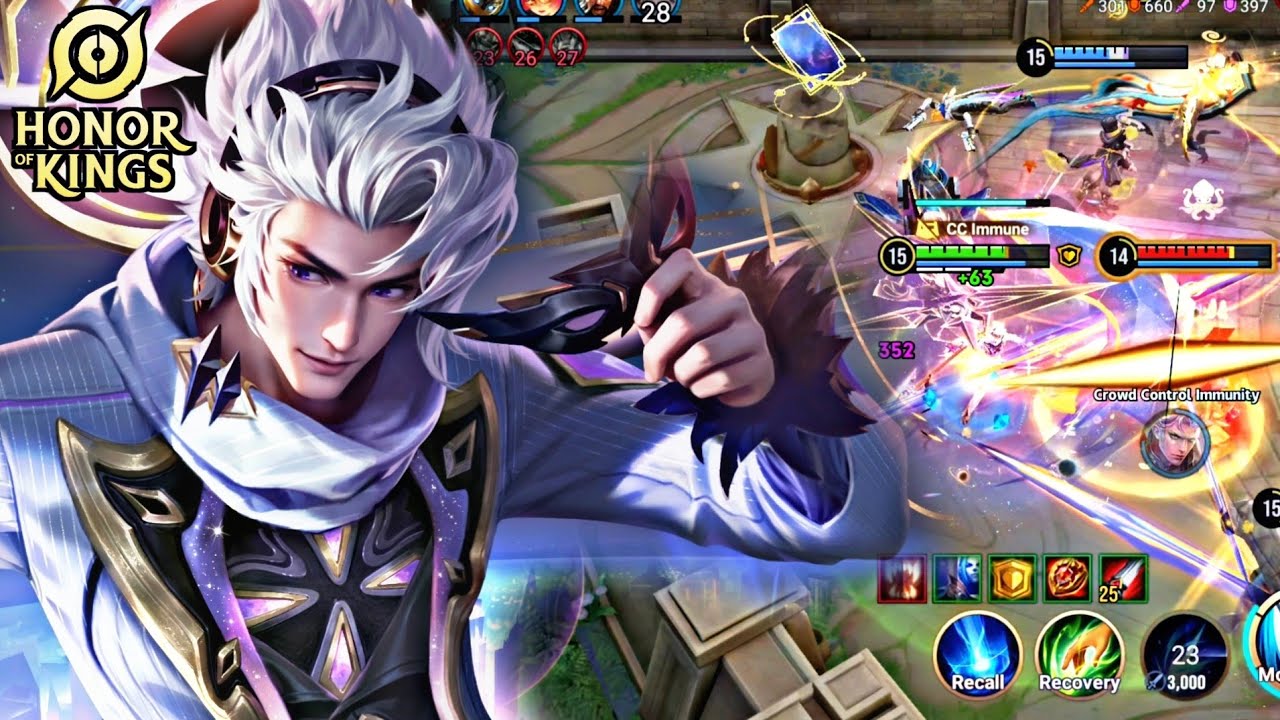 HOK : HAN XIN GAMEPLAY | BEST BUILD - HONOR OF KINGS background