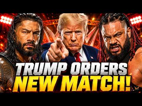 HUGE WWE MAIN EVENT REPLACES Jacob Fatu vs Roman Reigns WWE Clash in Italy 2026! background