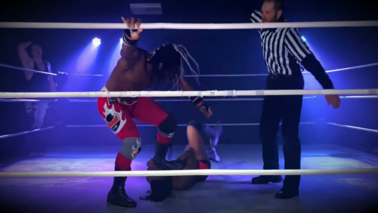 FULL MATCH Faith and Freedom vs Jon Jon Tavious and Thomas Bailey Ep92 background