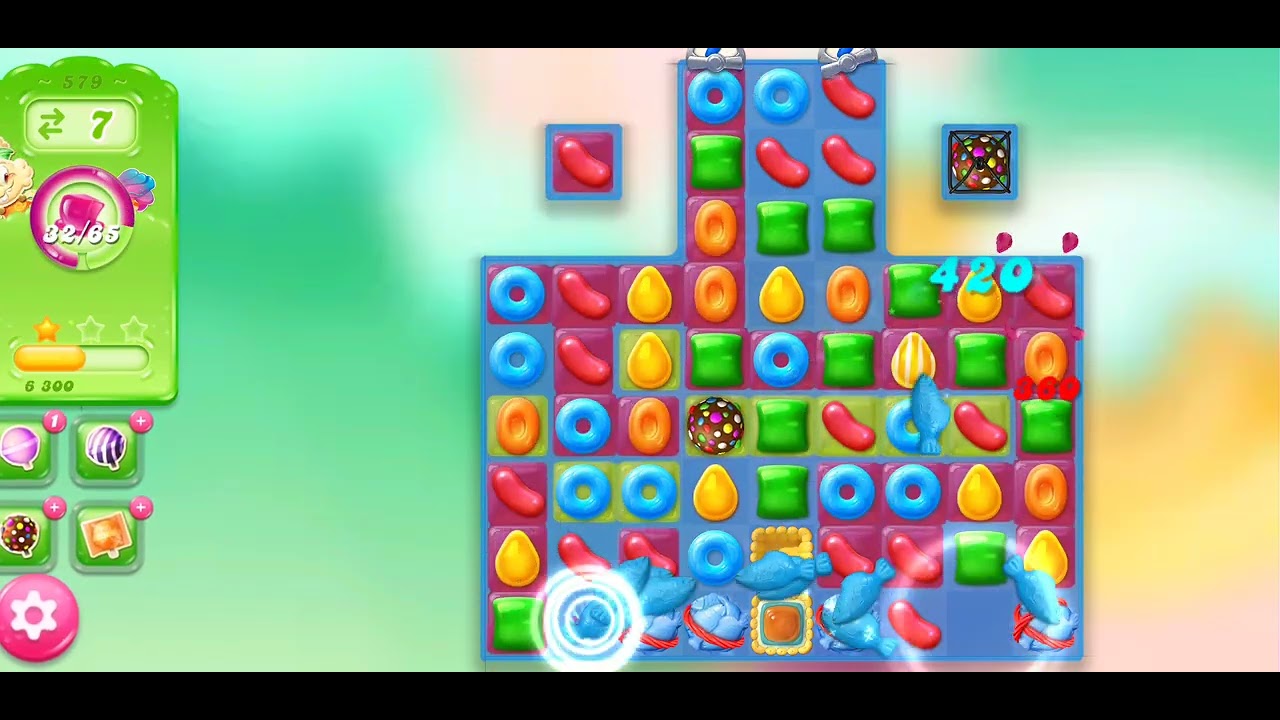 Candy Crush Jelly Saga Levels 579 To 580 background