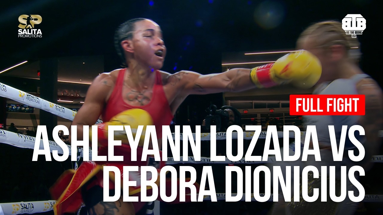 ASHLEYANN LOZADA vs DEBORA ANAHI DIONICIUS | FULL FIGHT 🔥 background