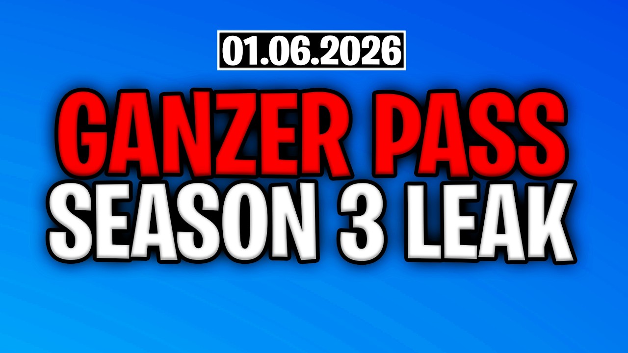 Fortnite Daily Item Shop 1.6.2026 | GANZER BATTLE PASS LEAKED