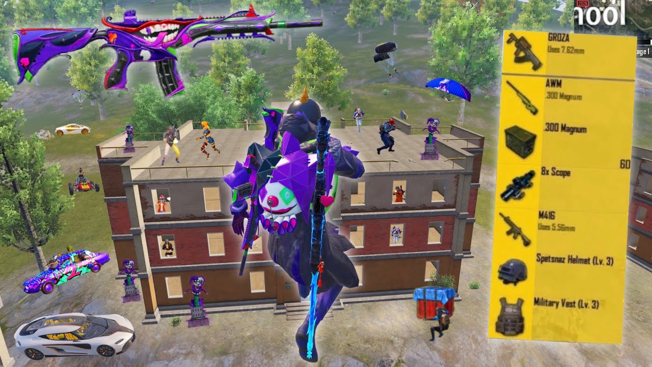 I PLAYED with REAL JOKER SET & M416😍 PUBG Mobile - BGMI background