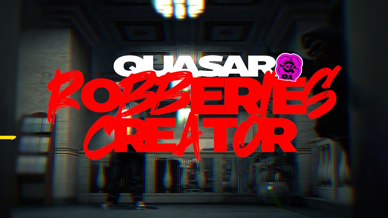 Quasar Robberies Creator for FiveM | Create Unlimited Heists, Robberies & Criminal Missions background