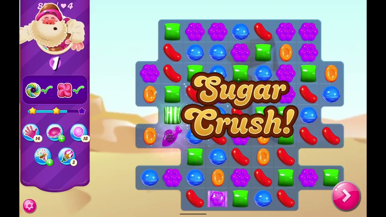 Candy Crush Saga Levels 871 To 875 background
