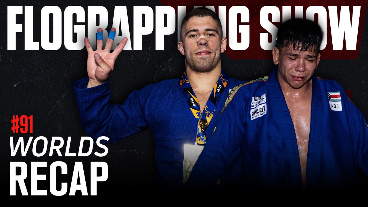 Tainan Dominates & Pato Retires: Recapping IBJJF Worlds | The FloGrappling Show (Ep 91) background