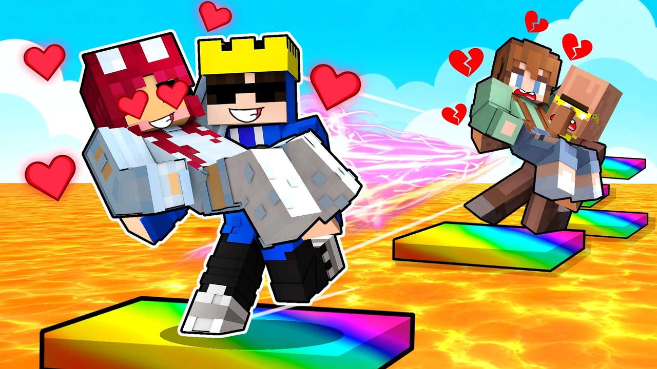 SAVING MY GIRLDRIEND FROM LAVA IN ROBLOX..