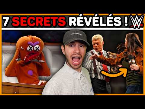 7 secrets à la WWE révélés ! background