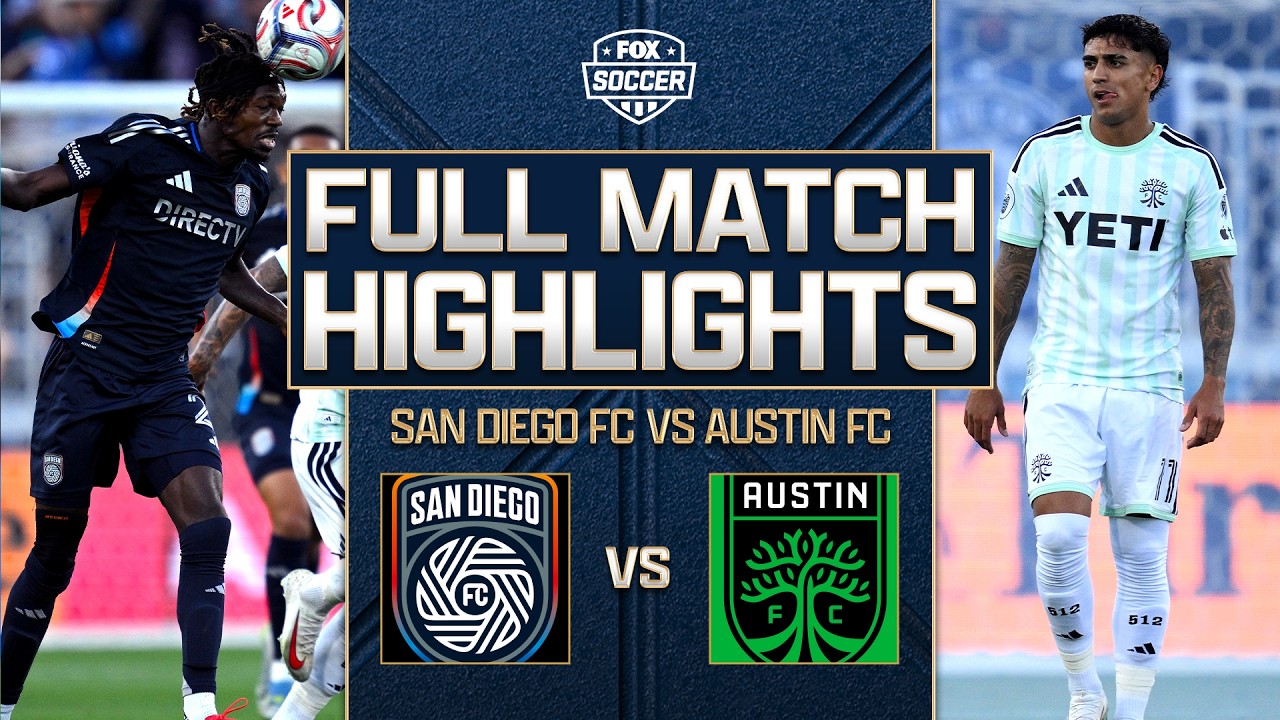 San Diego FC vs Austin FC Highlights ⚽️ FOX Soccer background