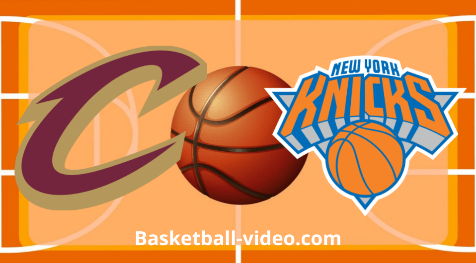 Cleveland Cavaliers vs. New York Knicks - Game 1 - Full Game Replay - NBA Playoffs - May 19, 2026 background
