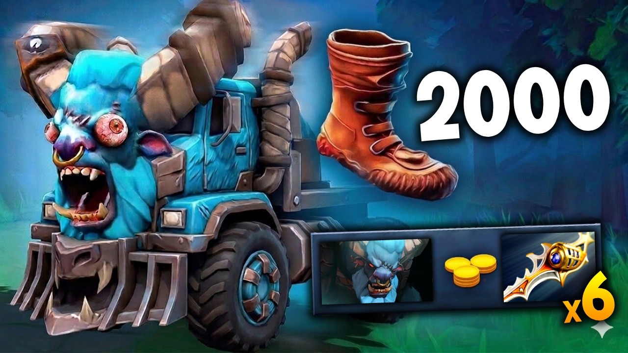 +400% Magic Damage Spirit Breaker One Shot 🔥🔥🔥Hit like a Truck | Dota 2 Gameplay background