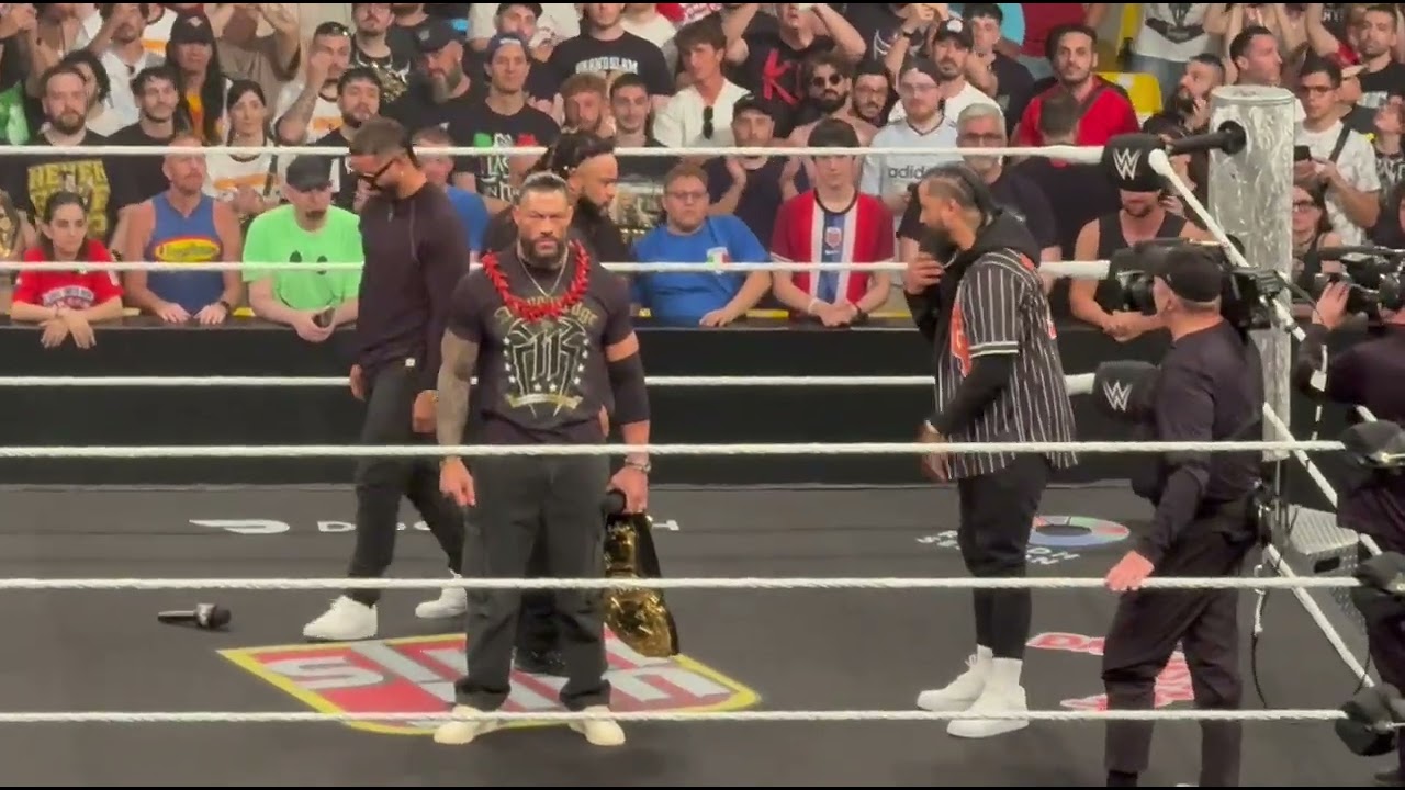 Jacob Fatu acknowledges his Tribal Chief - WWE Raw 6/1/2026 background