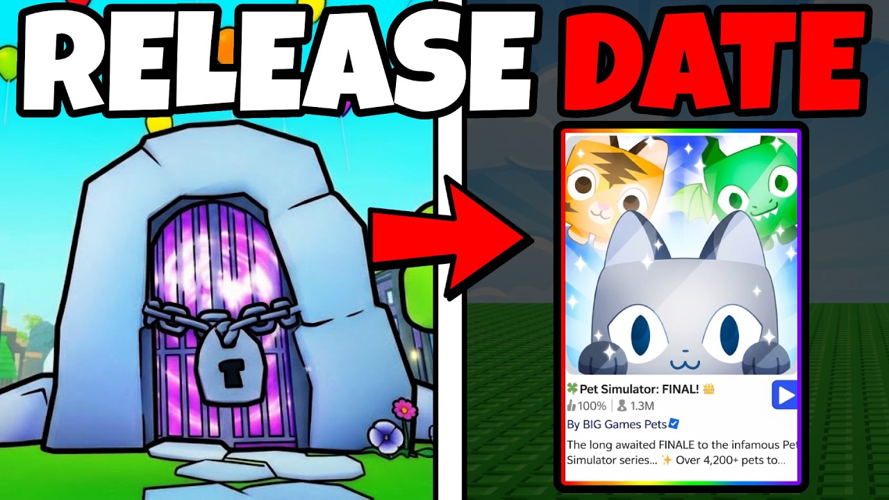 BIG Games Just CONFIRMED the New *PET SIMULATOR* Release DATE! (Roblox) background