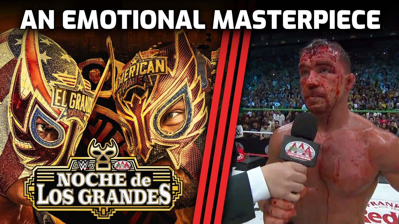 Mask vs Mask: The best WWE match in years? background