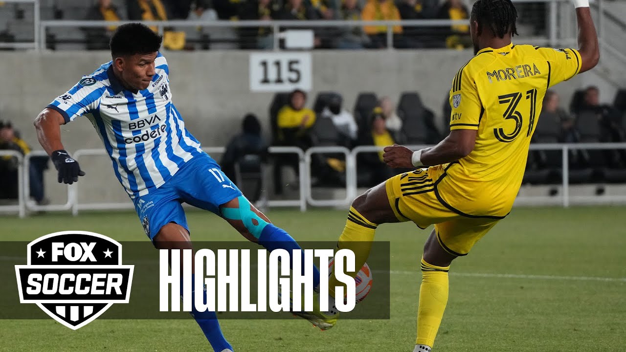 Columbus vs. Monterrey Highlights | CONCACAF Champions Cup background