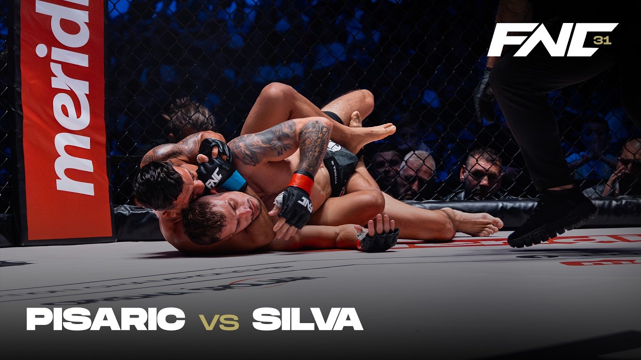 PISARIC vs SILVA | FULL FIGHT | Ahilej FNC 31 by Meridianbet | Belgrade background