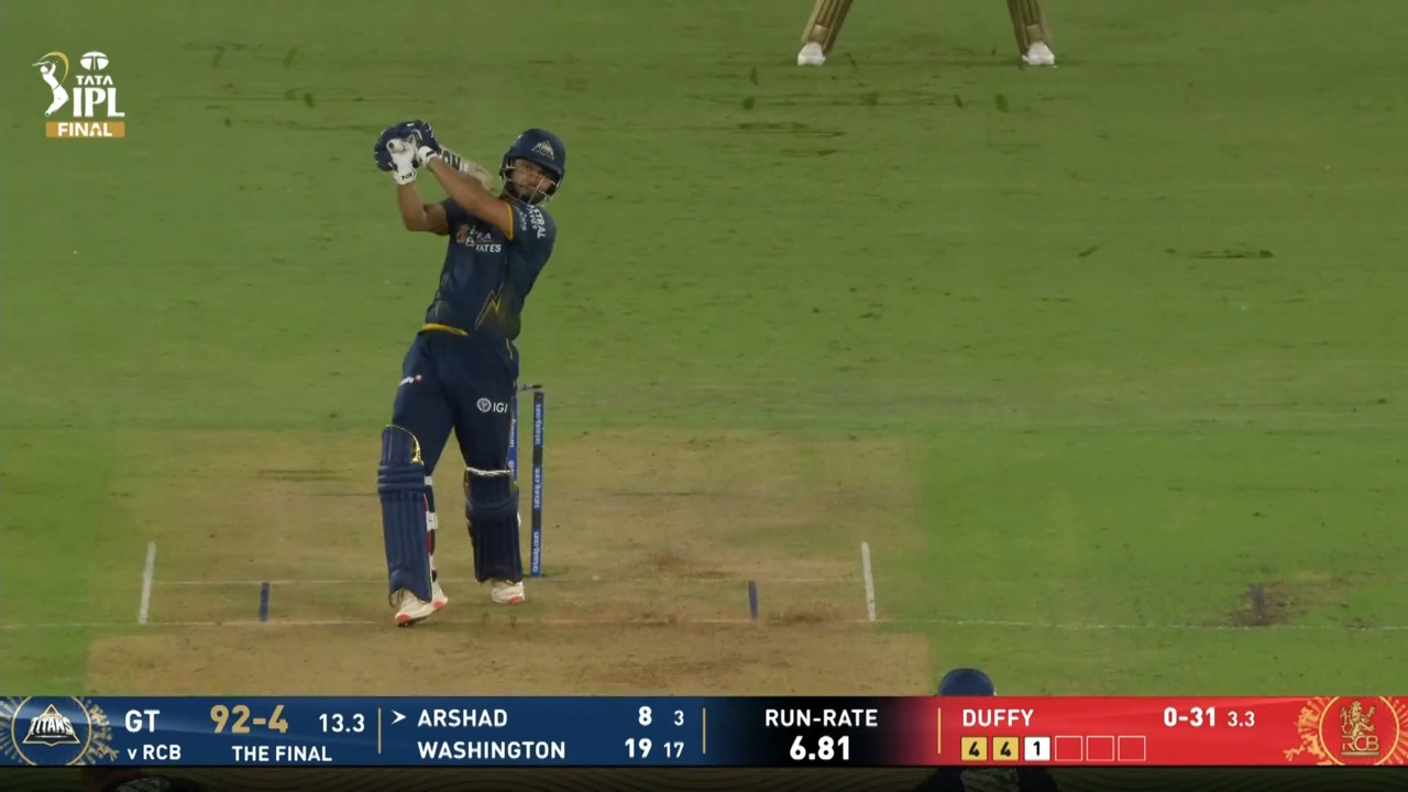 IPL 2026 Final: RCB vs GT - Arshad Khan Six