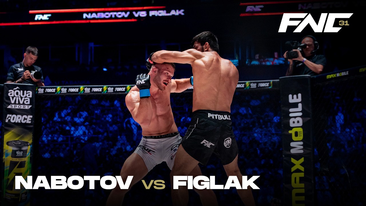 NABOTOV vs FIGLAK | FULL FIGHT | Ahilej FNC 31 by Meridianbet | Belgrade background