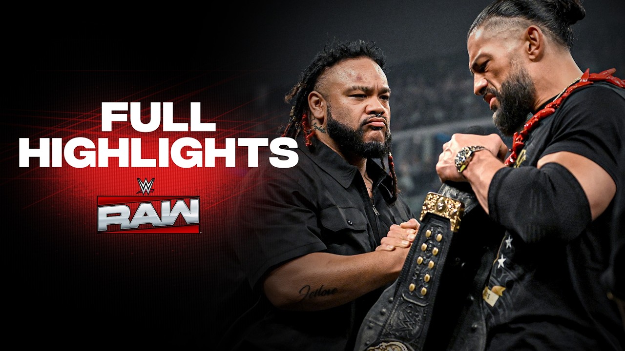 Full Raw highlights: June 1, 2026 background