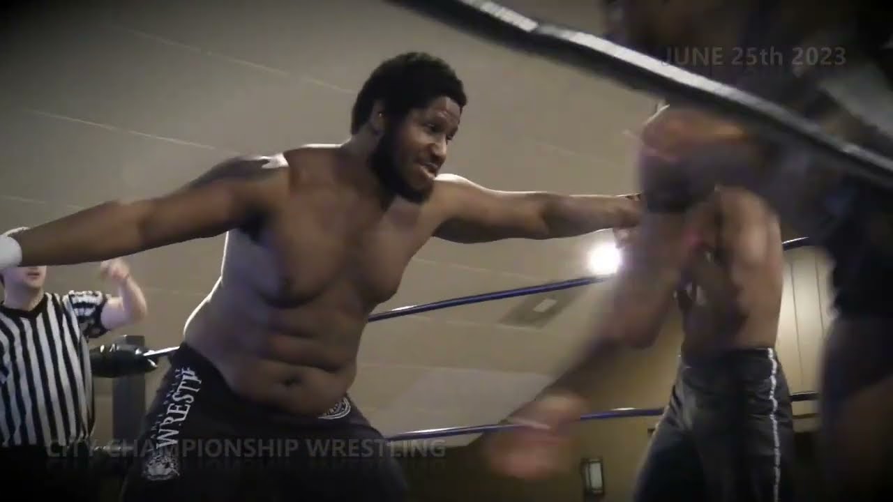 FULL MATCH Darion Nation vs AJhuan Gains and Aaron Ashura June 25th 2023 background