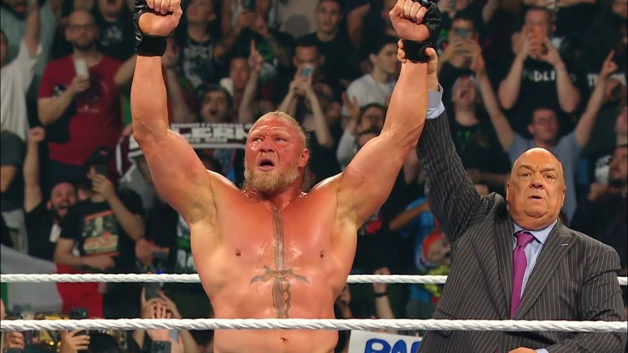 Brock Lesnar vs Oba Femi 2 Full Match || WWE Clash in Italy 5 /31/2026 background