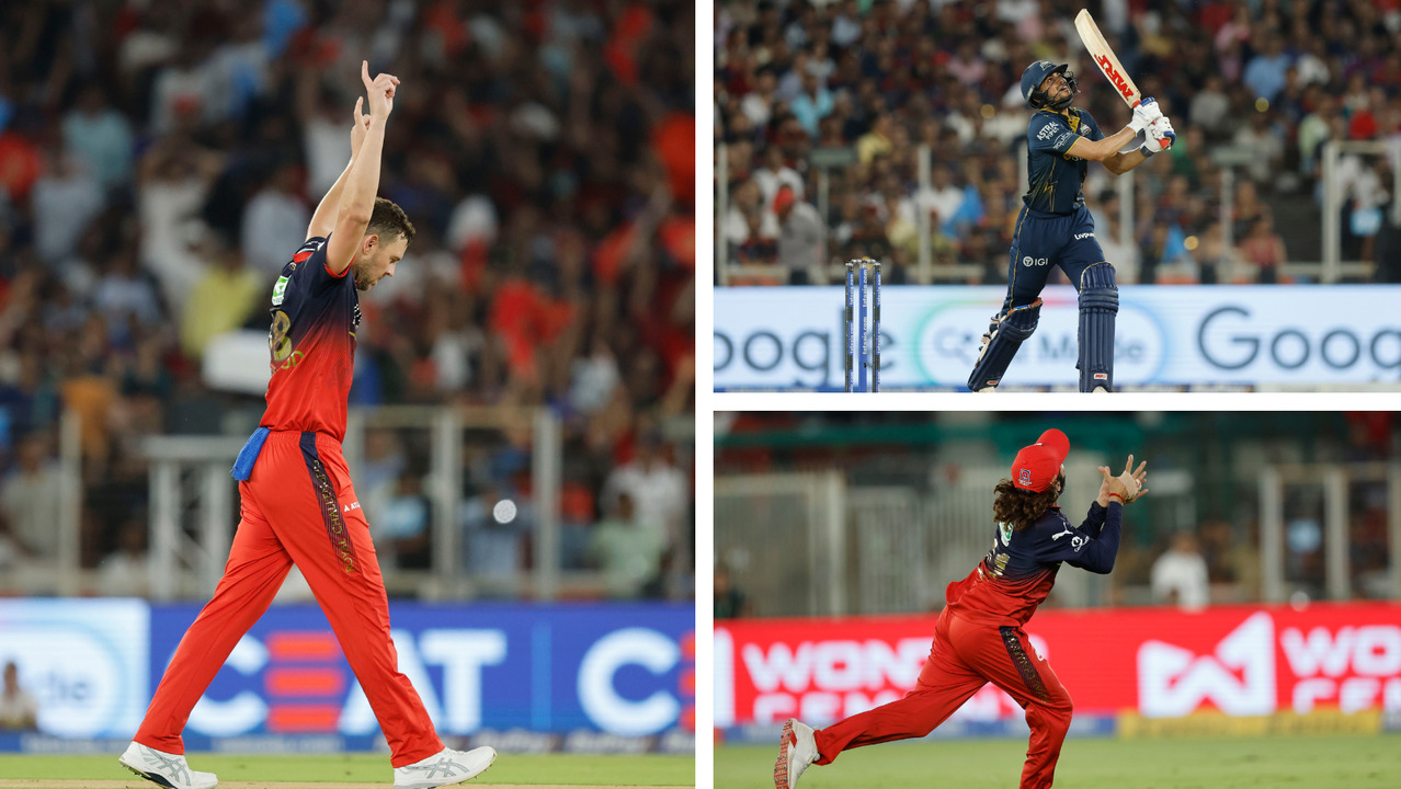 Captain catches Captain! Hazlewood's clutch response background
