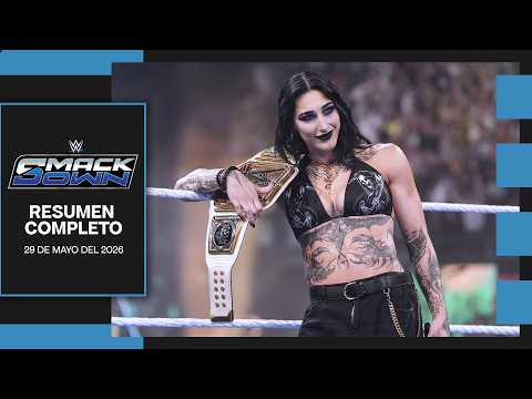 WWE SmackDown 29 Mayo 2026 - Resumen Completo en Español background