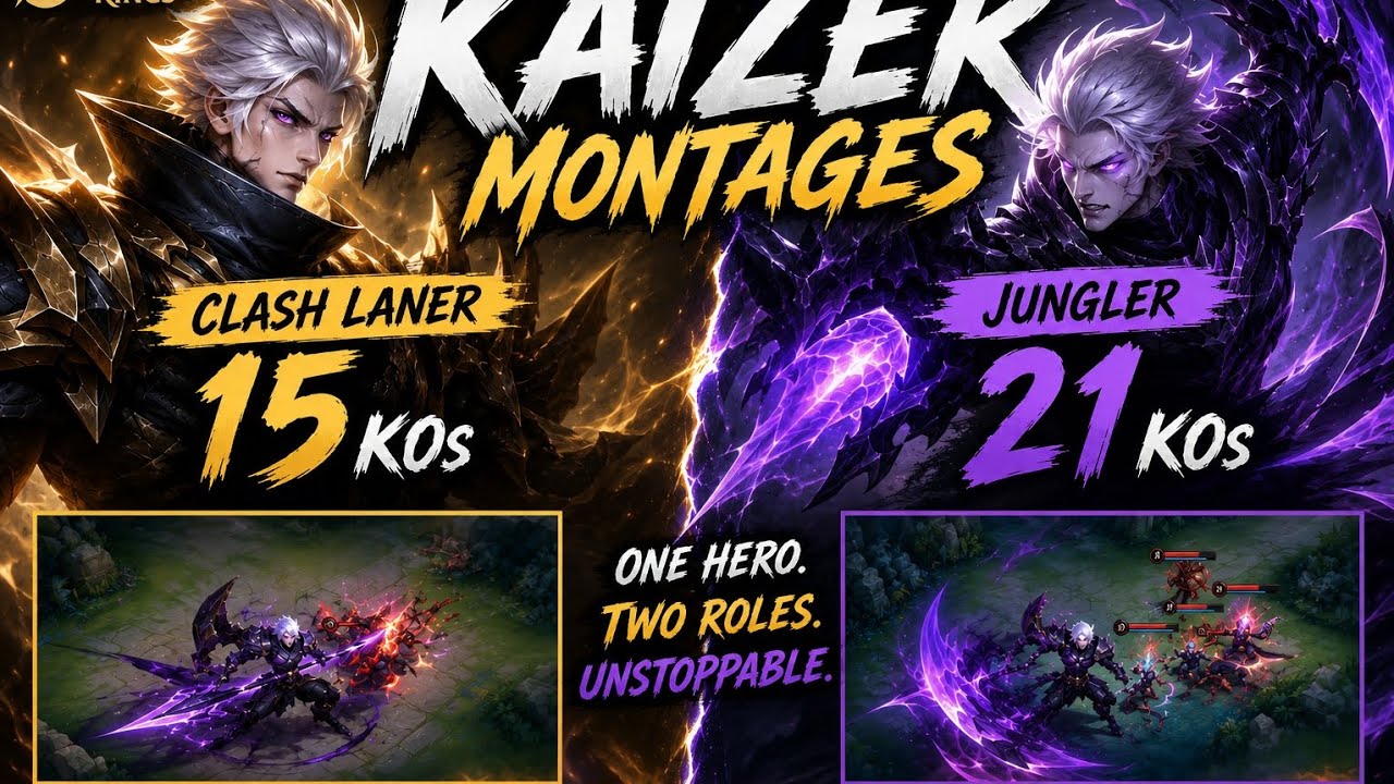 Unstoppable Kaizer | Honor of Kings | Highlights | Gaming with Avi background
