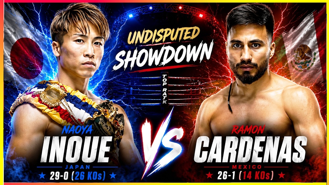 BRUTAL KNOCKOUT That Shocked The World | Naoya Inoue vs Ramon Cardenas background
